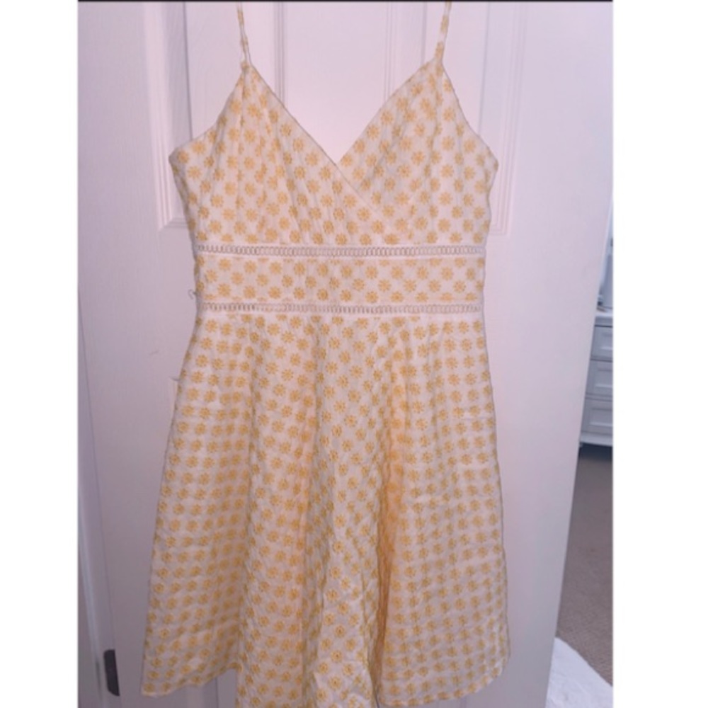francesca’s yellow dress
